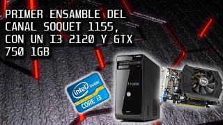 Ensamble HP pro 3400 mt Intel core i3 2120  Gtx 750  4gb de ram [upl. by Ocnarf]