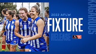 AFLW 2022 Fixture revealed December 2 2021 [upl. by Adyela]