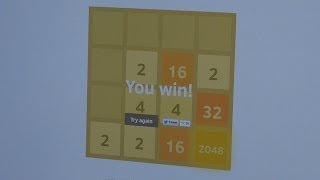 Howto beat the 2048 game with a few tactics [upl. by Sima562]