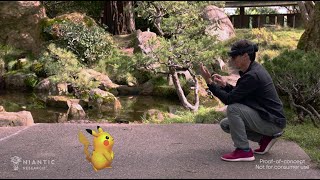 Pokemon Go HoloLens Demo At Microsoft Ignite 2021 [upl. by Brod627]