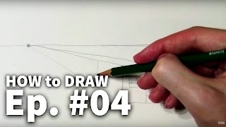 Learn to Draw 04  OnePoint Perspective [upl. by Cohlier]