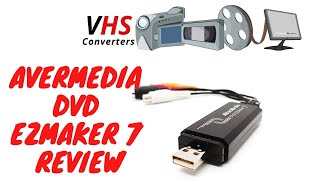 AVerMedia DVD EZMaker 7 Review [upl. by Edgard382]