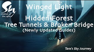 Winged Light in Hidden Forest Tree Tunnels amp Broken Bridge  Sky Children of the Light [upl. by Htennek]