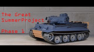 116th Scale RC Tiger 1 Upgrade Project Phase 1 [upl. by Silevi509]