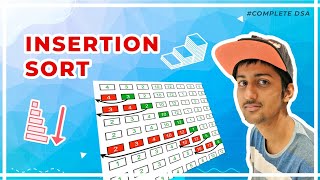 Insertion Sort Algorithm  Theory  Code [upl. by Lauraine]