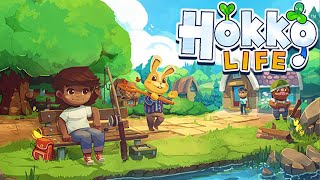 Finally A New Animal Crossing Inspired Life Sim  Hokko Life Gameplay Part 1 [upl. by Yrtua]