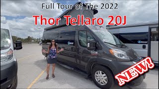 Tour The New 2022 Thor Tellaro 20J Poptop BClass RV [upl. by Tiphanie]