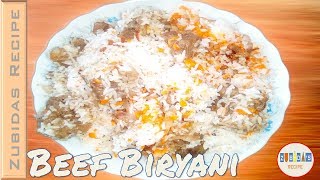 গরুর মাংসের বিরিয়ানি রান্নার রেসিপি  Gorur Mangsho Biryani Recipe Bangla  Beef Biryani Recipe [upl. by Ayoras]