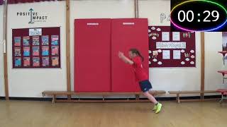 Online Primary PE Lessons by Positive Impact  Long Jump [upl. by Aikram188]