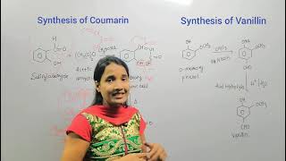 Aldehydes and Ketones Synthesis of Coumarin and Vanillin [upl. by Alac]