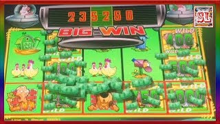 SUPER JACKPOT HANDPAY  UNICOW  INVADERS RETURNS  PART 1  SLOT LOVER [upl. by Minsk846]