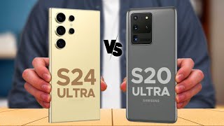 Samsung Galaxy S24 Ultra Vs Samsung Galaxy S20 Ultra [upl. by Yukio938]