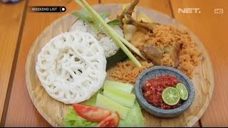 Weekend List  Nikmati Makanan Khas Indonesia di Kapulaga Indonesia Bistro [upl. by Ormand]