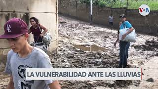 Las fuertes lluvias siguen causando estragos en Venezuela [upl. by Simetra]