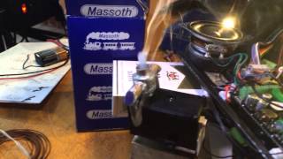 Massoth smoke generator with ESU Loksound v40XL [upl. by Terina]