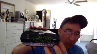 Sony Dream Machine Clock radio ICFC218 Demo Video [upl. by Cruickshank776]