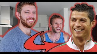 2 Americans Analyzing Cristiano Ronaldos English Before and After [upl. by Papagena177]