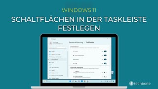 Schaltflächen in der Taskleiste festlegen Windows 11 [upl. by Rhee902]