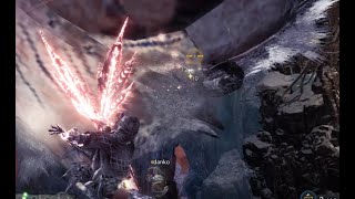 Mist Glacia Shrieking Legiana hunt MHWIceBorne [upl. by Sew]