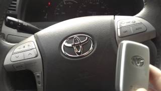 Troubleshooting Camry Hybrid 20082011  Keyless Start [upl. by Killion]