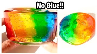 Hand Soap Slime 🦋🦋 How To Make Super Easy No Glue Slime [upl. by Selena723]