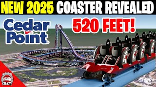 Cedar Point NEW FOR 2025 Record Breaker REVEALED April Fools 2024 [upl. by Asiat194]