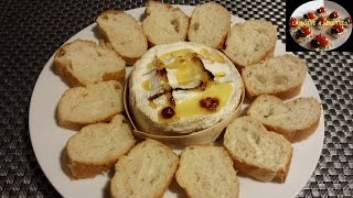 Camembert au miel  APERITIF DINATOIRE  LA BOITE A RECETTES [upl. by Enegue]