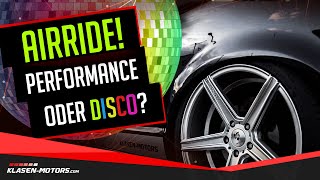 Airride Performance oder Disco Airlift 3H mit Bilstein [upl. by Samuella]