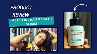 Mcaffeine Hair Growth 20 Caffexil Serum Review  KALPNA ALL IN 1 [upl. by Berliner]