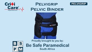 Pelvigrip  A Pelvic Binder Immoblisation Device [upl. by Annoid981]