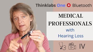 Thinklabs Stethoscope to Bluetooth for Medical Professionals with Hearing Loss [upl. by Nottage]