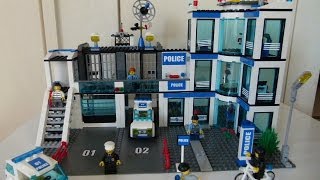 LEGO CITY POLICE STATION レゴシティ ポリスステーション 7498 [upl. by Laekim]