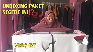 UNBOXING LEMARI ROTAN TERLARIS NO 1 DI SHOPEE  SHOPEE HAUL VLOG IRT [upl. by Maillliw187]