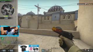 C9 Shroud Carry Himself road to Global Elite Dust 2 [upl. by Ynnavoj]