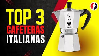 🔥 TOP 3 Cafeteras Italianas  2024  ✅ Buenas y Baratas [upl. by Inahpets298]