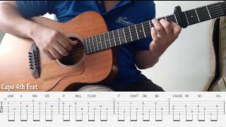 Devoted To You  The Everly Brothers  Fingerstyle Guitar Cover  Tabs [upl. by Angelika581]