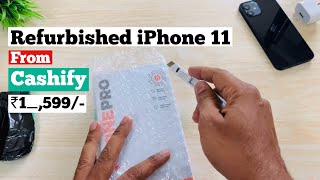 Refurbished iPhone 11 from Cashify 😕  Fair Condition ₹1599 [upl. by Anama]