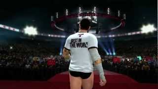 CM Punk makes his entrance in WWE 13 Official [upl. by Irroc391]