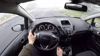 Ford Fiesta MK7 10 EcoBoost 2015  POV Drive [upl. by Cinelli]