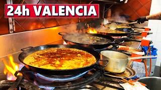 24 Hours In VALENCIA  HUGE Paella amp HUGE Bocadillo  Local Spanish Food 🇪🇸 [upl. by Alliuqet651]