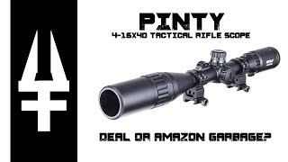 PINTY 416x40 Rifle Scope [upl. by Lajes]