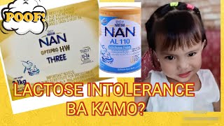 NAN AL110 to NAN OPTIPROINFINIPRO HW l FORMULA TESTIMONY l Lactose Intolerance baby [upl. by Cary]