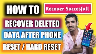 RECOVER Your Android Data After HARD RESET Now [upl. by Mehitable]