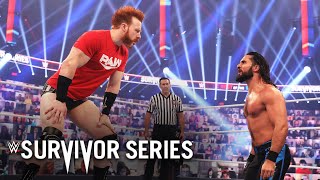 Seth Rollins makes Survivor Series sacrifice Survivor Series 2020 WWE Network Exclusive [upl. by Atteiluj49]