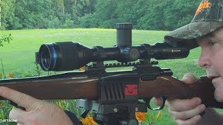 How to zero a Pulsar Thermion thermal night day vision scope [upl. by Niroc448]