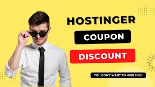 Hostinger Coupon Code 2024  Best Hostinger Discount Available [upl. by Chee]