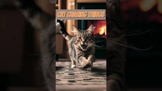 Why do cats chase things cat catvideos catlover cats [upl. by Rorie]