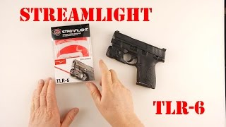 Streamlight TLR6 on Smith and Wesson Shield [upl. by Castora]