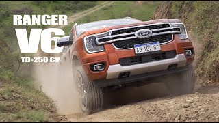 Ford Ranger Limited V6 30 TD  Test  Matías Antico  TN Autos [upl. by Sean]