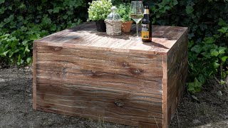 Steigerhout salontafel  CanDo [upl. by Elak]